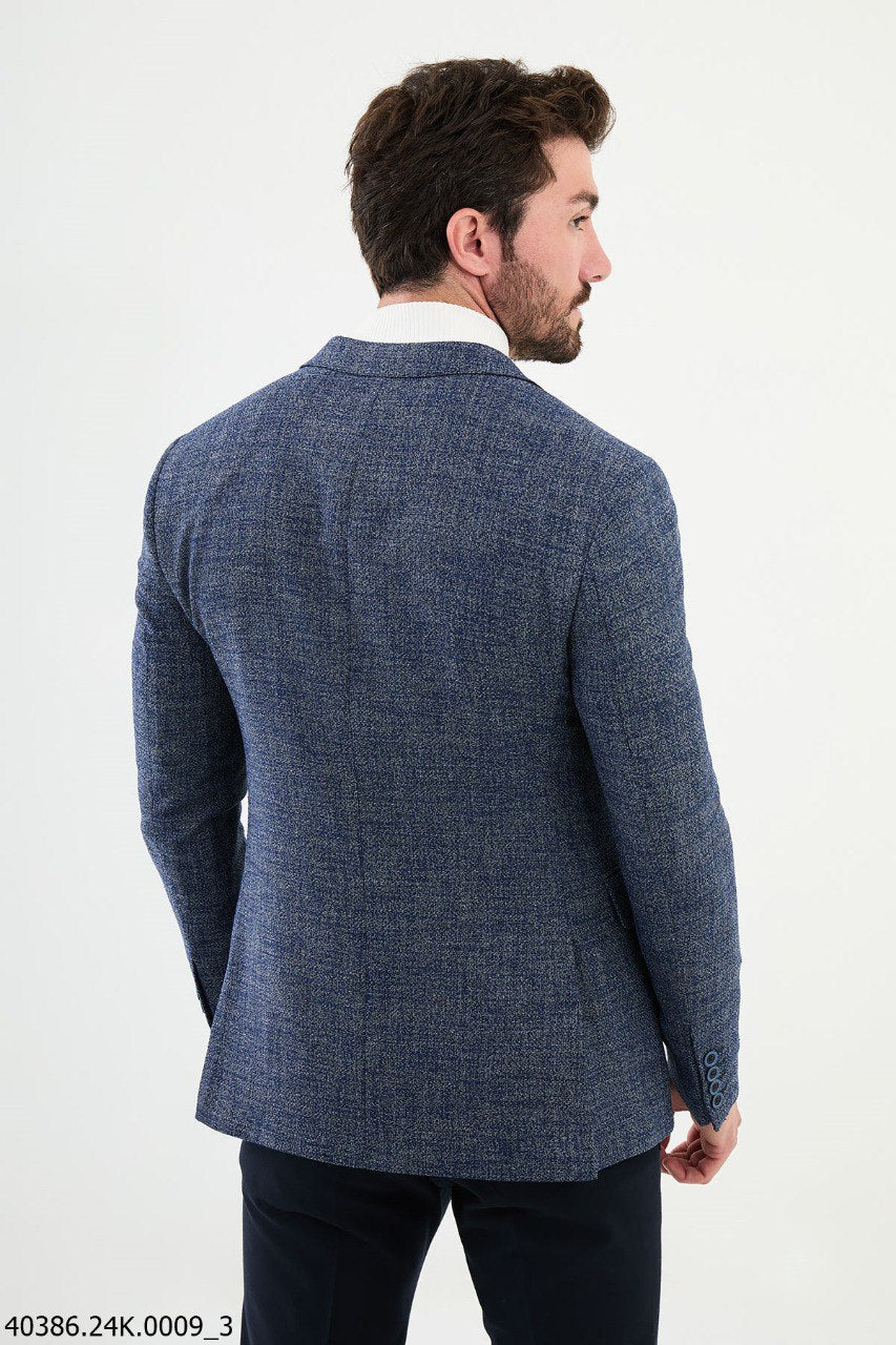 Lorenz Navy Blue Blazer