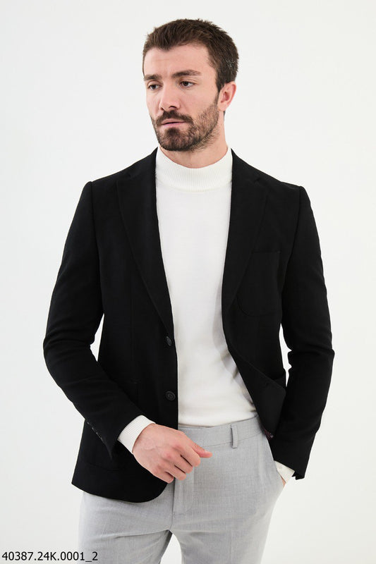 Lorenz Black Blazer