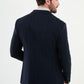 Euron Navy Blue Striped Blazer