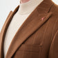 Euron Camel Striped Blazer