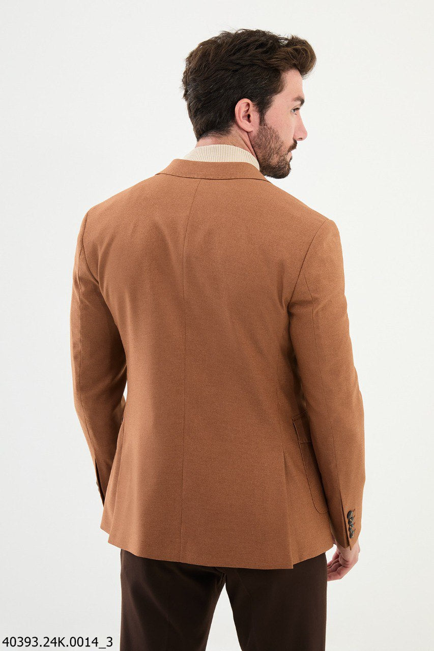 Capry Chestnut Brown Blazer