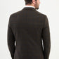 Moco Brown Patterned Blazer