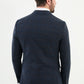 Moco Navy Blue Patterned Blazer