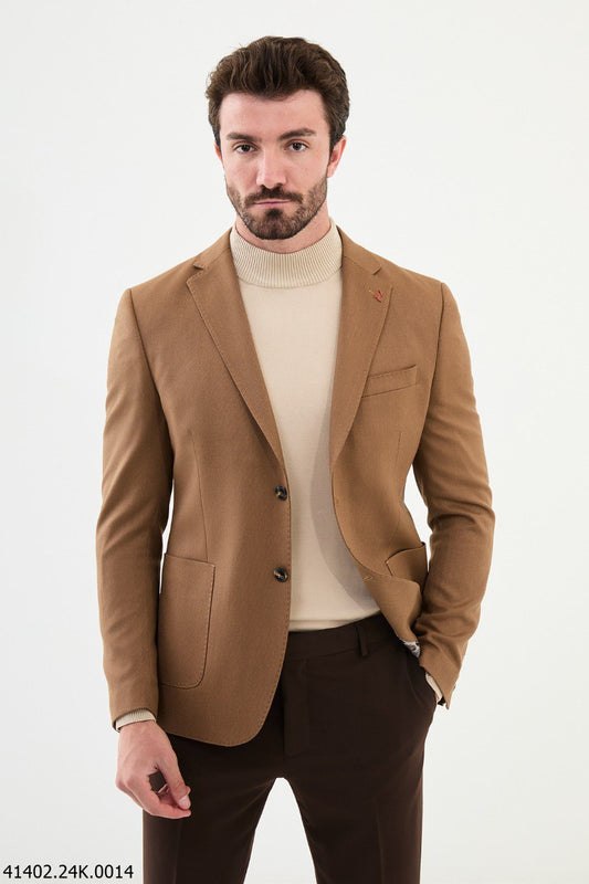 Larson Camel Blazer