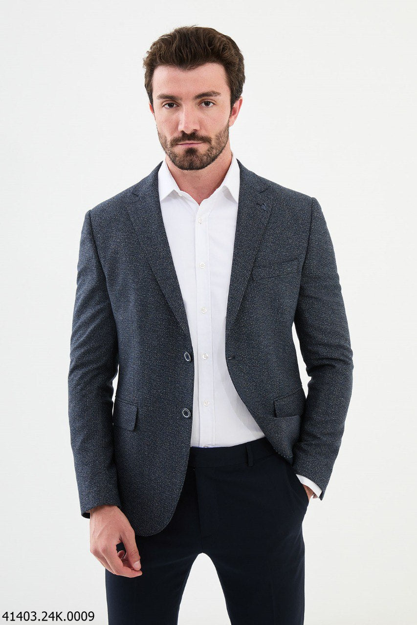 Sandor Navy Blue Blazer