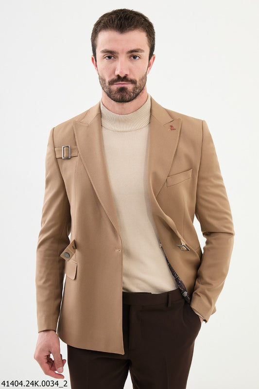 Glenn Beige Blazer