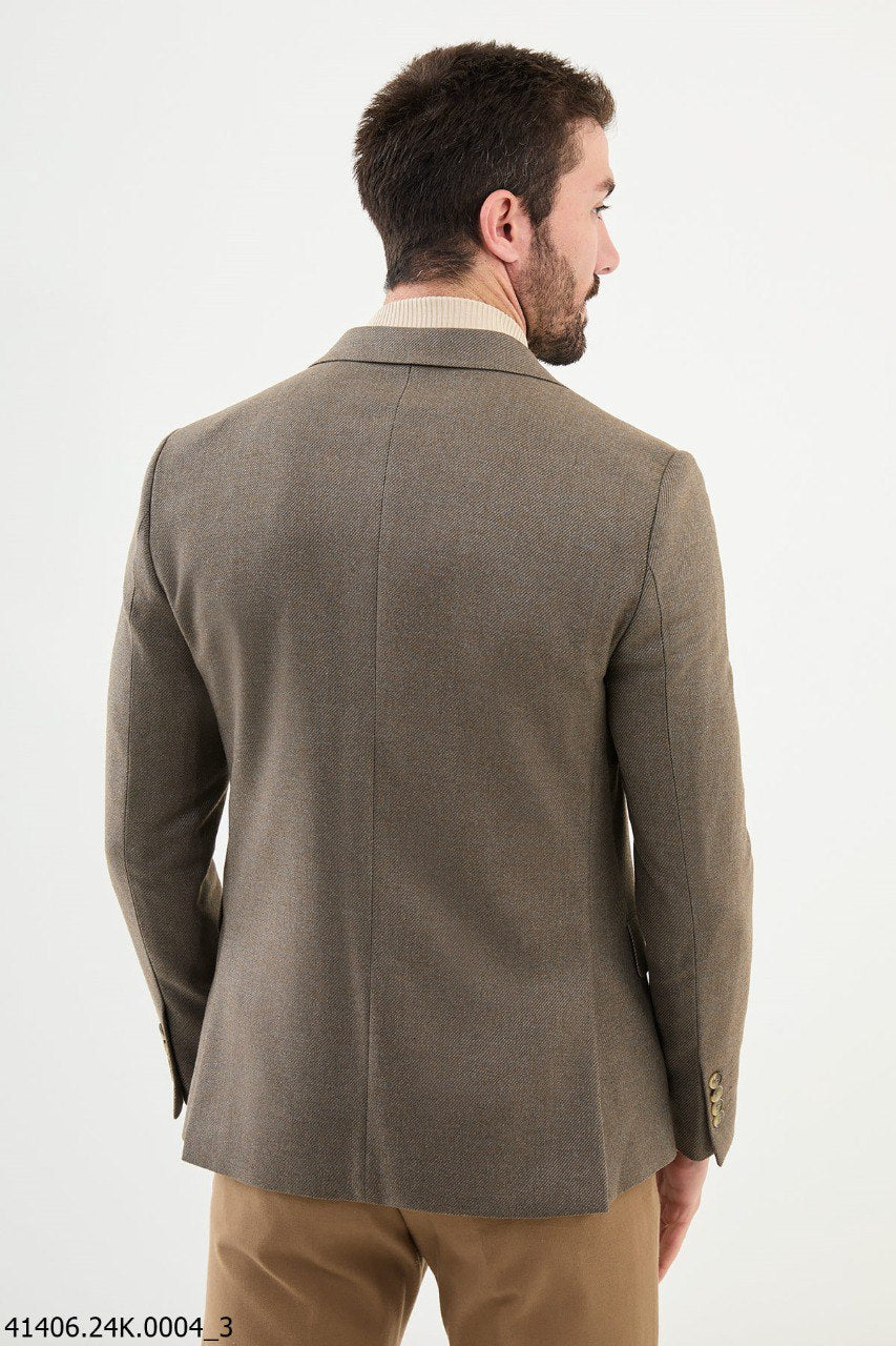 Khan Light Brown Blazer