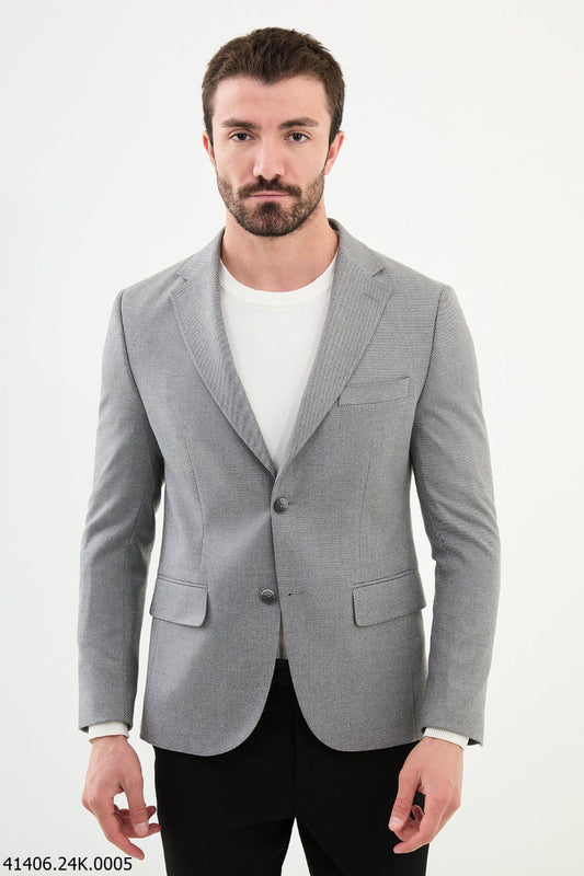 Khan Gray Blazer