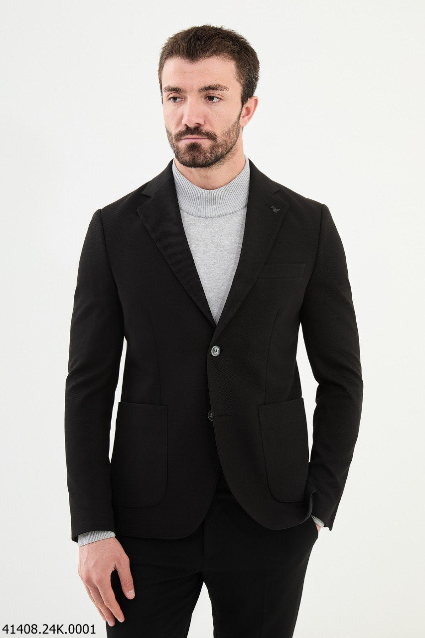 Troy Black Blazer