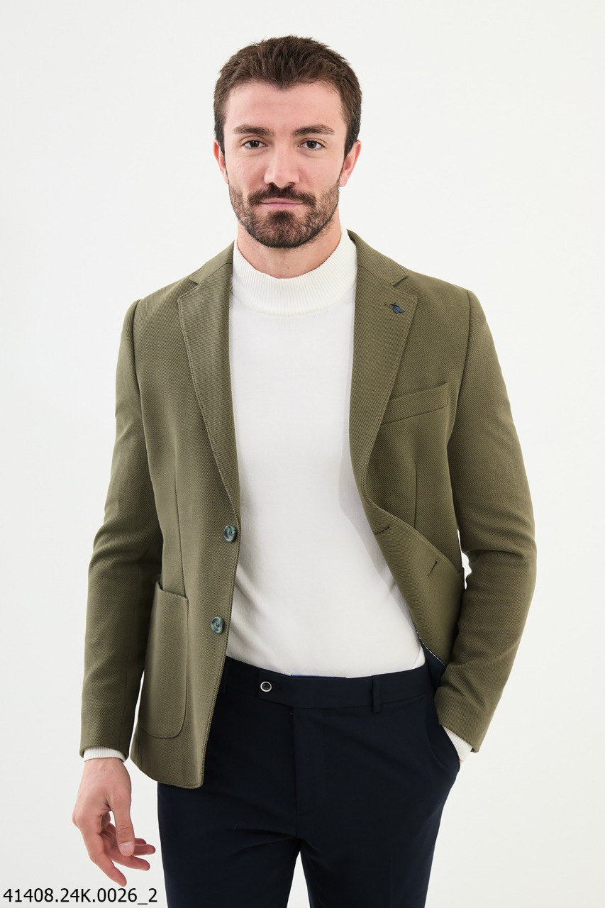 Troy Khaki Blazer