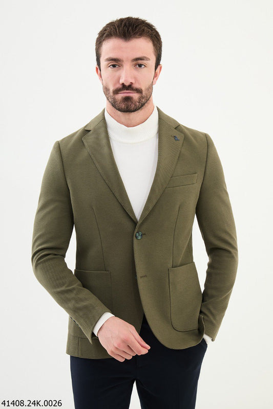 Troy Khaki Blazer