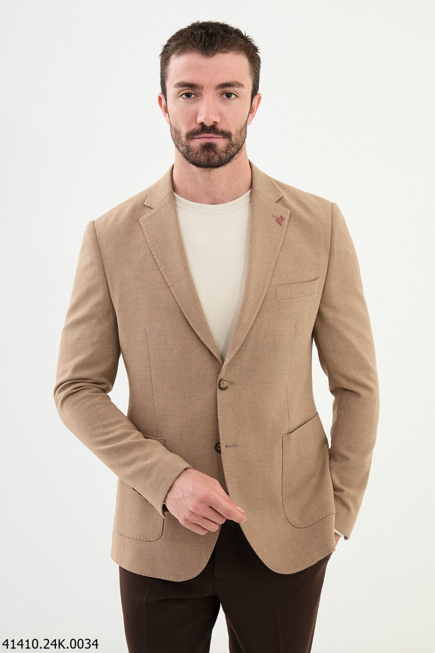 Larry Beige Blazer