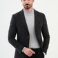 Zack Dark Gray Blazer