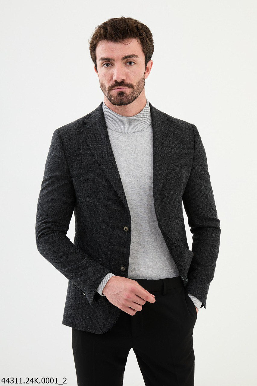 Zack Dark Gray Blazer