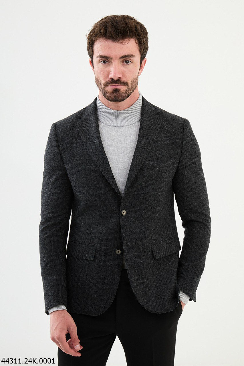 Zack Dark Gray Blazer