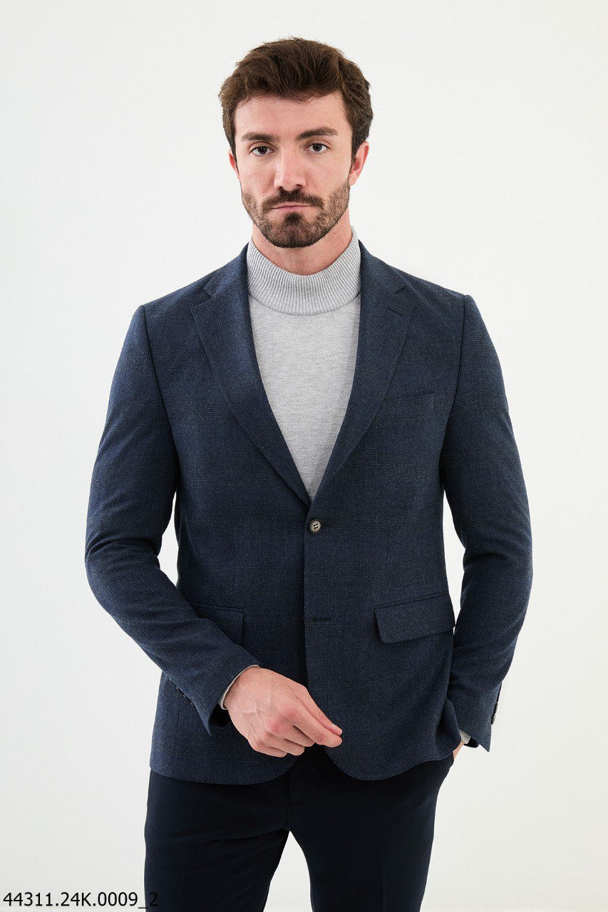 Zack Navy Blue Blazer