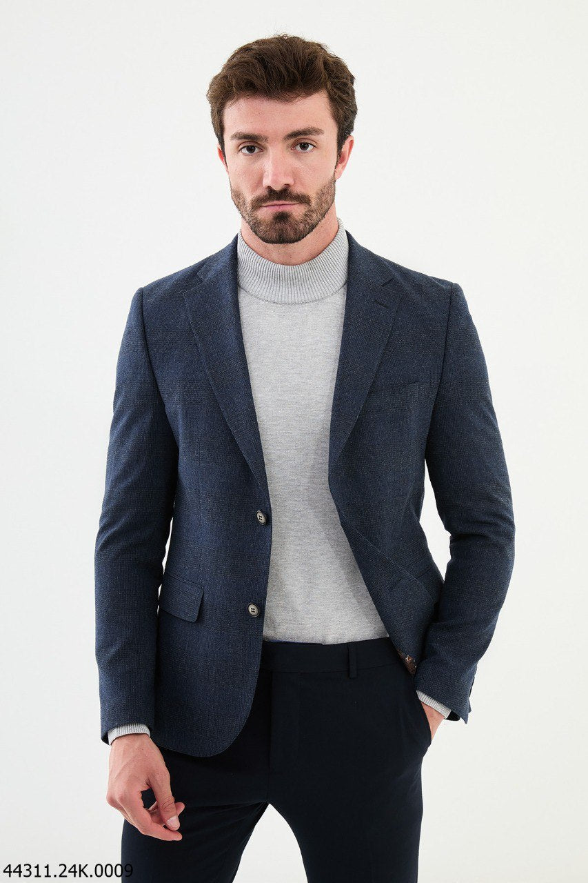 Zack Navy Blue Blazer