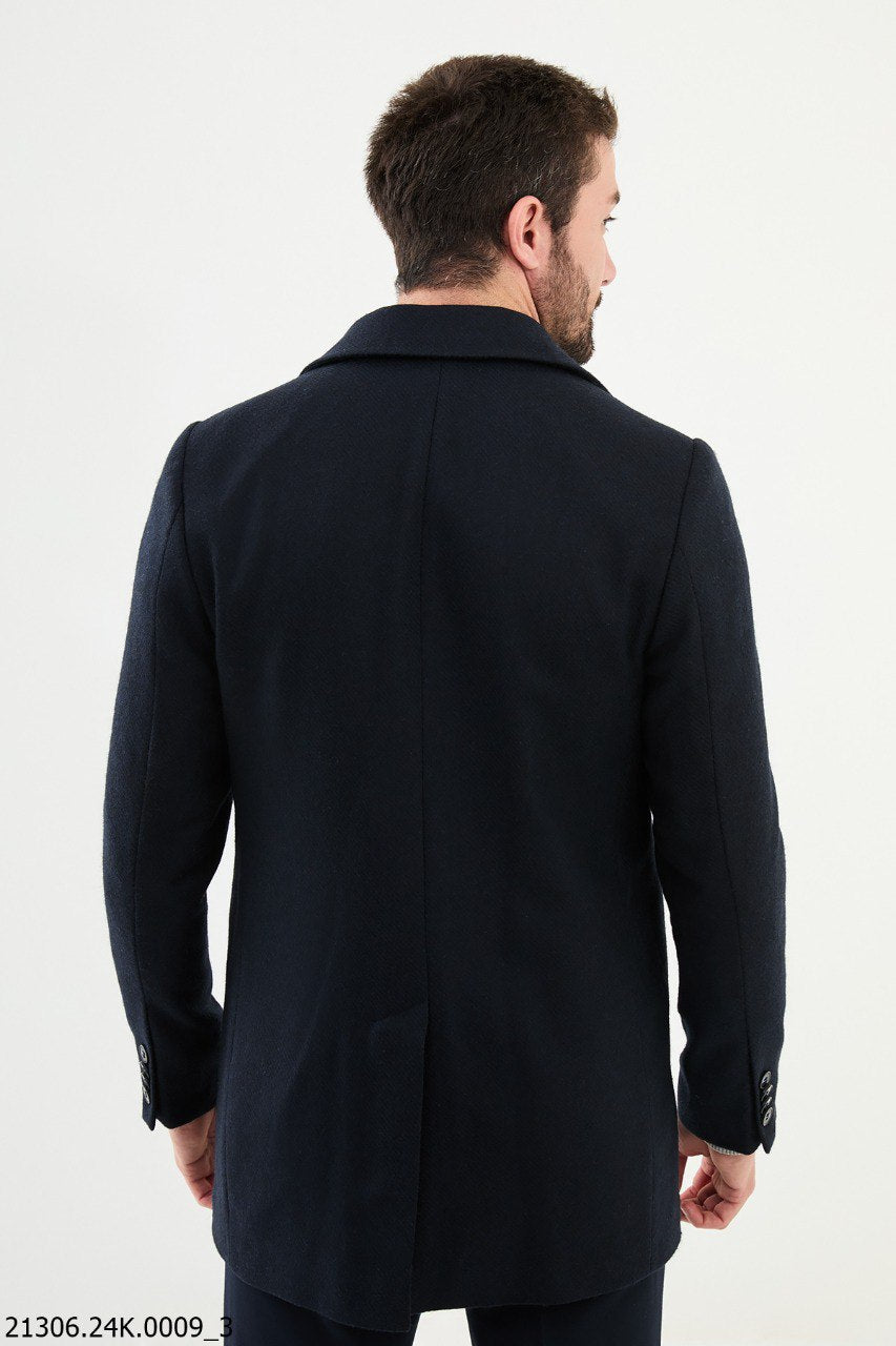 Larry Navy Blue Coat