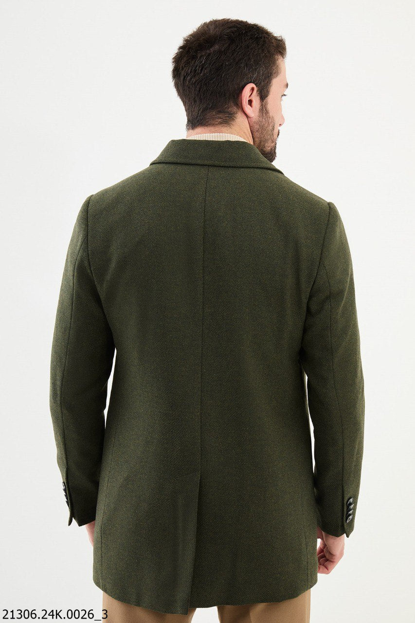 Larry Khaki Coat