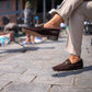 Oscar Suede Brown Loafers