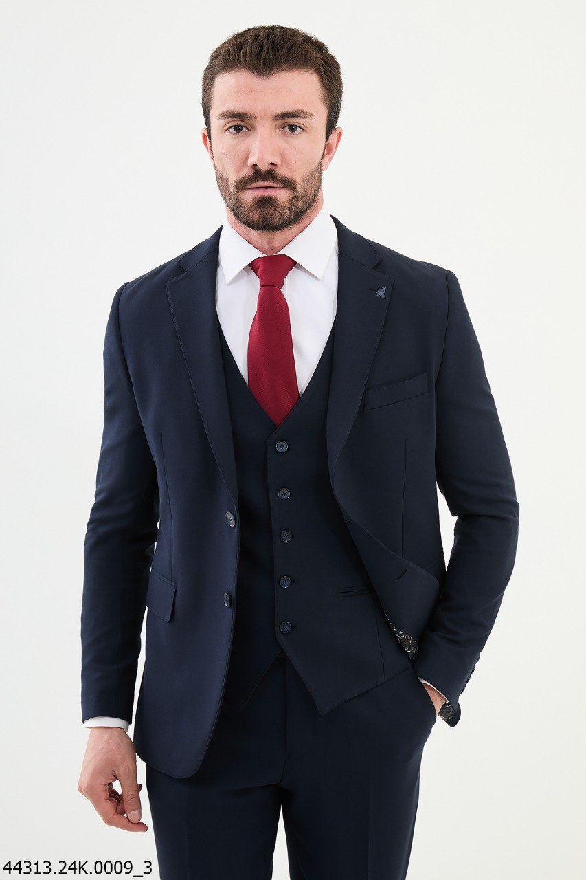 Moco Navy Blue Suit