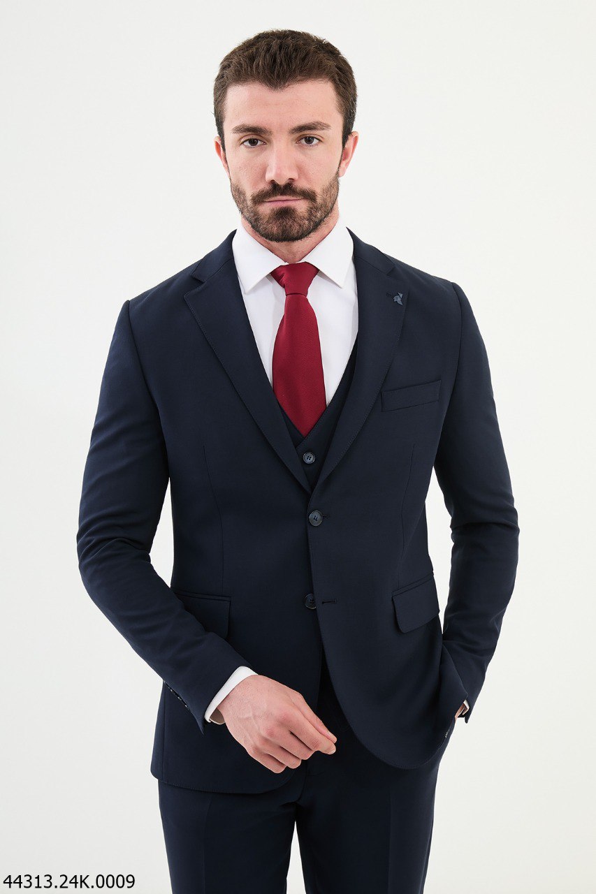 Moco Navy Blue Suit