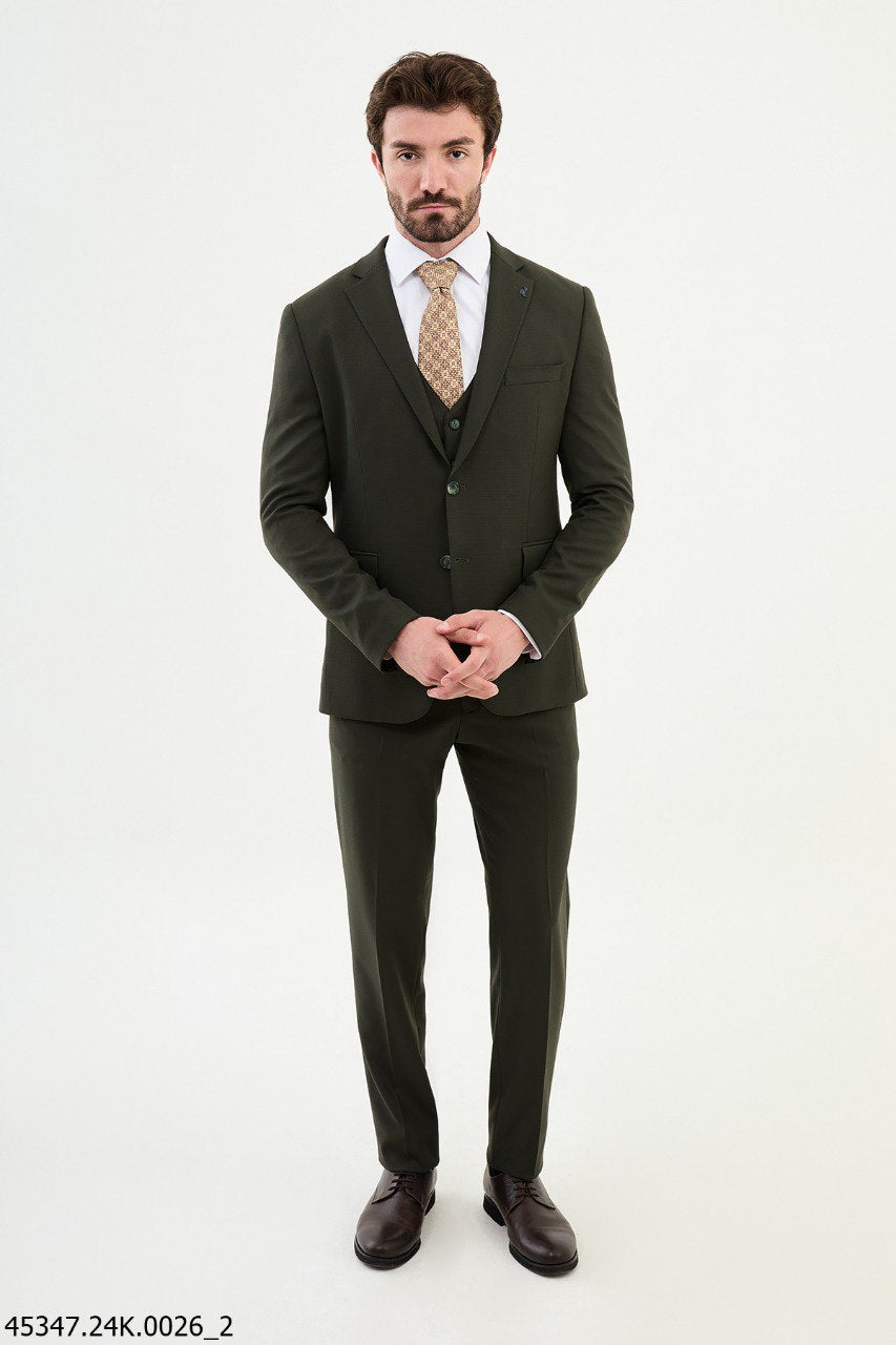 Barren Khaki Suit