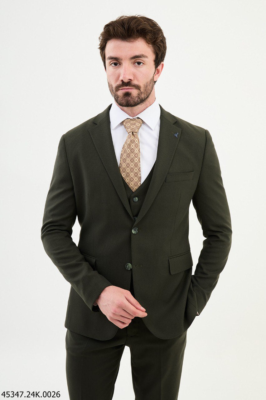 Barren Khaki Suit