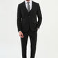 Apollo Black Plaid Suit