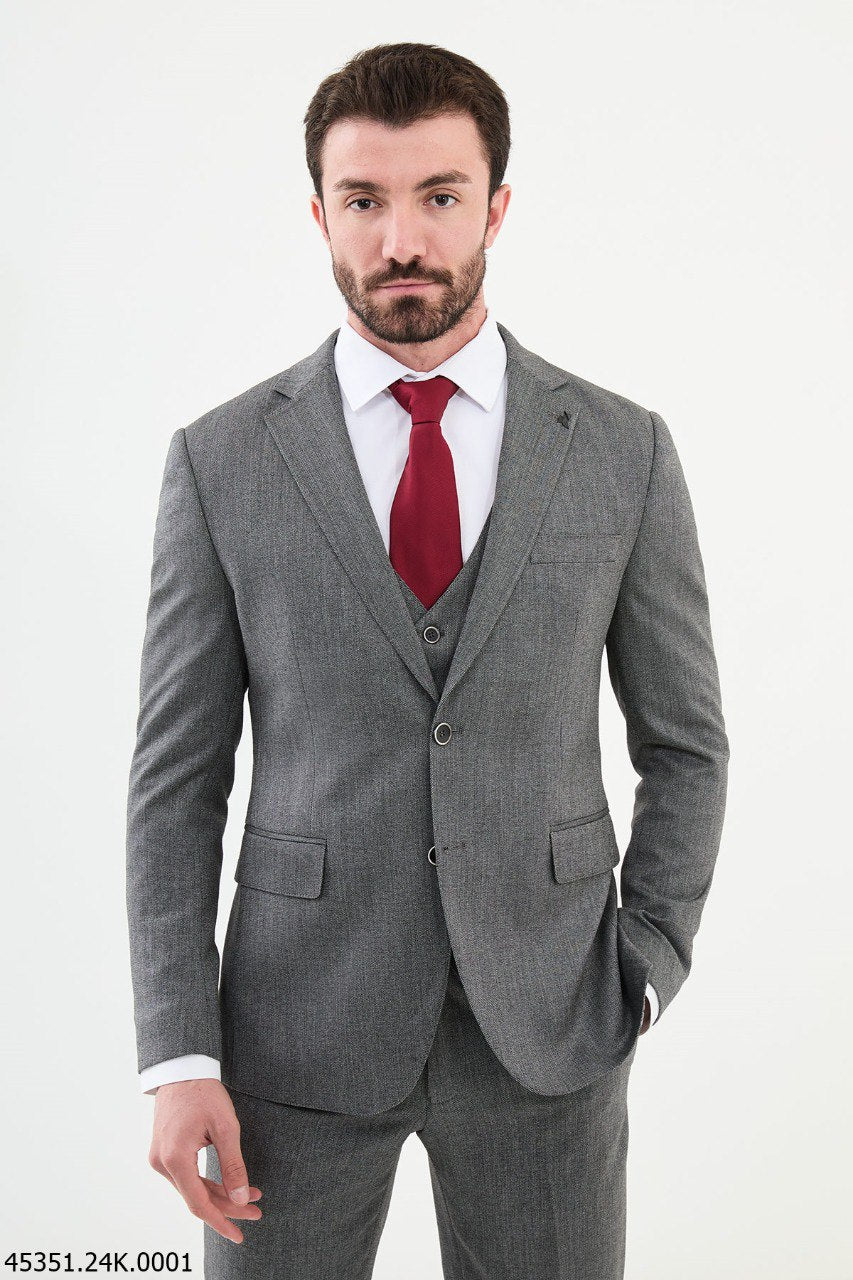 Klayton Dark Gray Suit