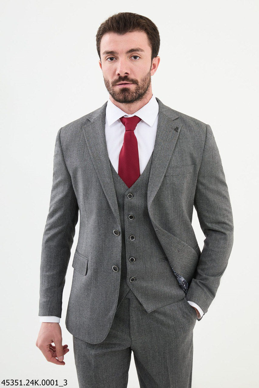 Klayton Dark Gray Suit