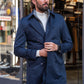 Randall Navy Blue Trench Coat