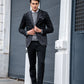 Deran Black & Gray Blazer