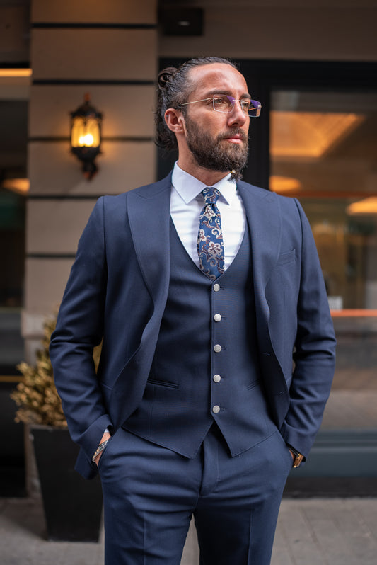 Derek Dark Blue Suit