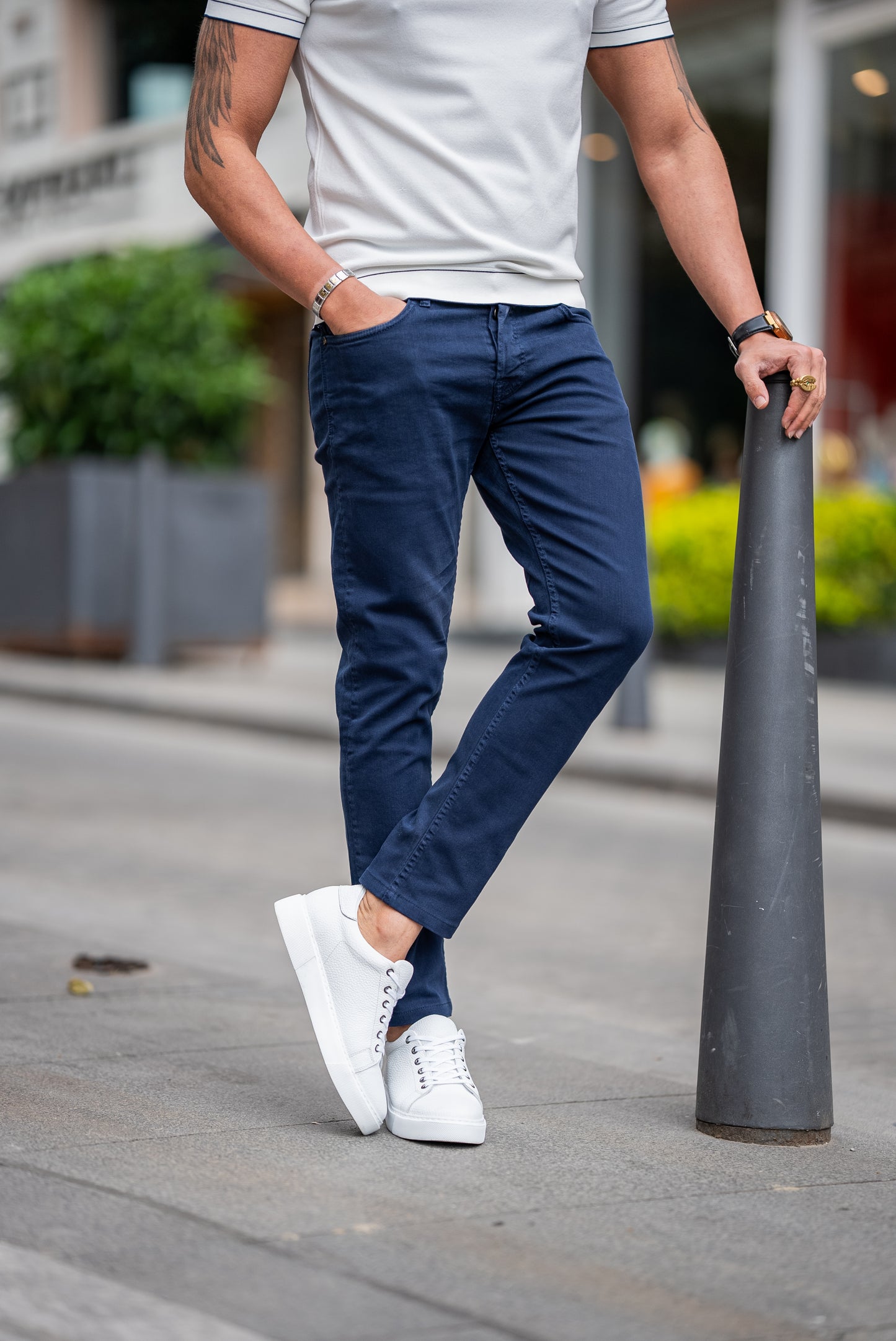 Gordon Dark Blue Jeans