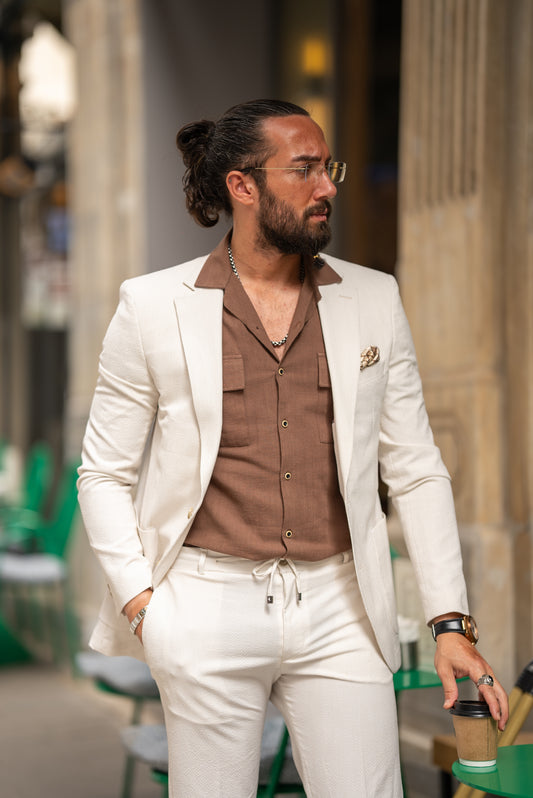 George Beige Suit