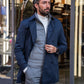 Randall Navy Blue Trench Coat