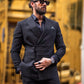 Romil Black Slim Fit Suit