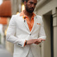 Jax White Slim Fit Suit