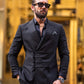 Romil Black Slim Fit Suit