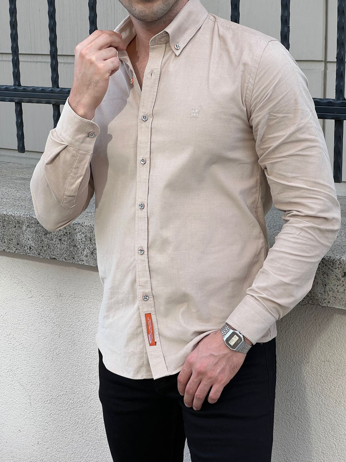 Ian Beige Shirt