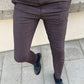 Thomas Claret Red Super Slim Fit Pants