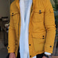 Catania Yellow Slim Fit Coat