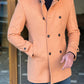 York Camel Double Breasted Coat