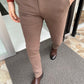 Madison Light Brown Slim Fit Pants