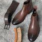 Lucca Brown Chelsea Boots