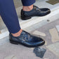 Catania Navy Blue Sardinelli Classic Shoes