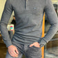 Orlando Gray Polo Knitwear