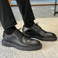 Fresno Black Croco Leather Shoes