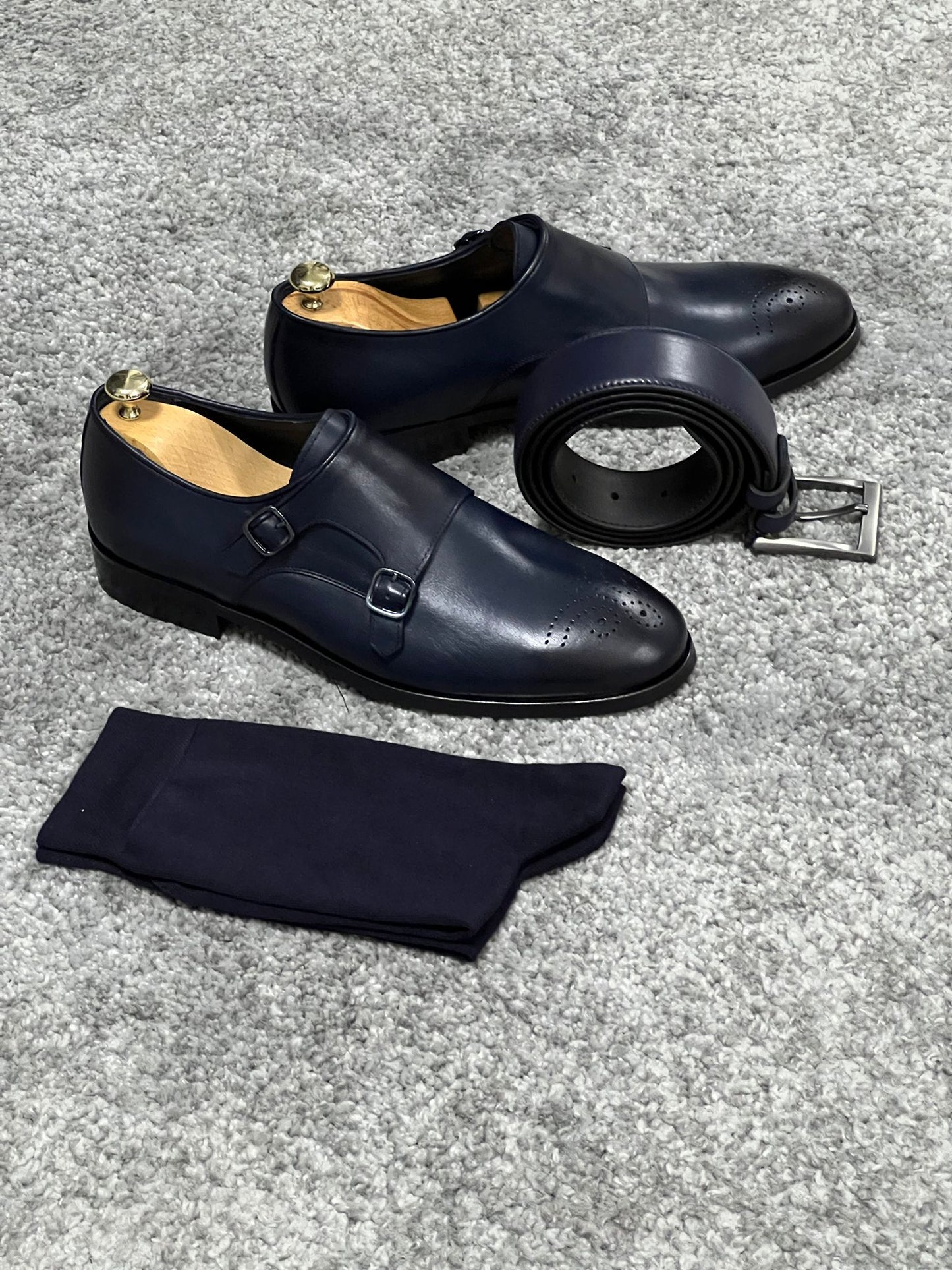 Tucson Dark Blue Classic Shoes